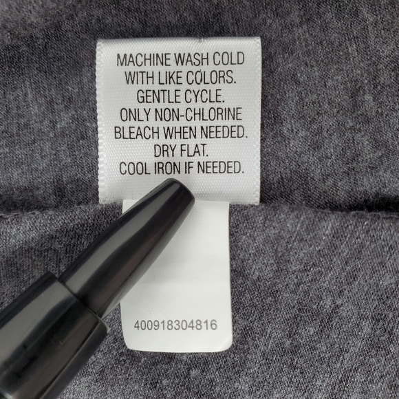 APT. 9 Belted Cardigan- Womens-Size XL-Gray - Picture 6 of 12